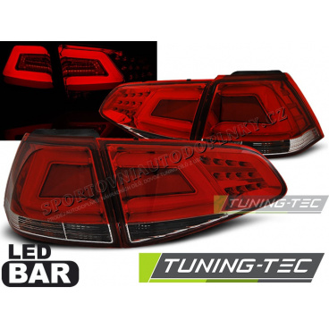 VW Golf 7 2013+ zadné lampy red white LED Bar (LDVW02) VW Golf 7 2013+ zadné lampy red white LED Bar (LDVW02)