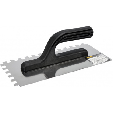 Hladítko 270 x 125 mm nerez zuby 10 x 10 mm Hladítko 270 x 125 mm nerez zuby 10 x 10 mm