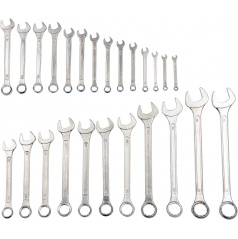 Súprava kľúčov očkoplochých 25 ks 6 - 32 mm