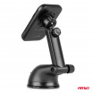 Držiak do auta na telefón na sklo a kokpit s rýchlou bezdrôtovou nabíjačkou Qi2 15W AMIO-04181