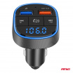 FM vysielač do auta 2×USB-A 12V 24V