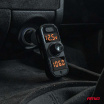 FM vysielač do auta 2×USB-A 1×USB-C microSD 12V 24V AMIO-04653