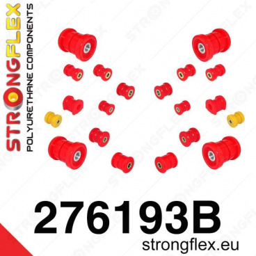 Toyota GT86 StrongFlex sestava silentbloků jen pro zadní nápravu 20 ks Toyota GT86 StrongFlex sestava silentbloků jen pro zadní nápravu 20 ks