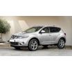 Nerez kryt- čierna ochrana prahu zadného nárazníka Nissan Murano Z51 2008-16