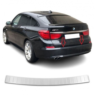 Nerez broušený kryt zadního nárazníku BMW 5 F07 GRAN TURISMO 2010-17 Nerez broušený kryt zadního nárazníku BMW 5 F07 GRAN TURISMO 2010-17