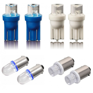 Žiarovky parkovacie 1 LED T10 2 ks Žiarovky parkovacie 1 LED T10 2 ks