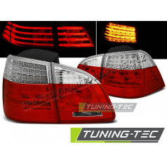 BMW E61 2004-03.2007 Touring zadné LED lampy red white (LDBME0)