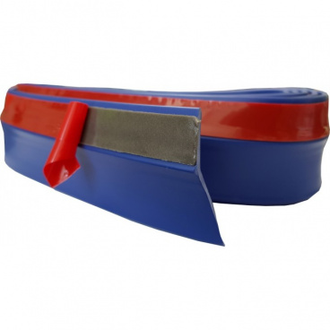 Univerzálny spodný pružný lip s podlepením modrý