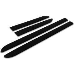 Ochranné bočné lišty na dvere, Honda Civic X, 2017+, 5 dver, hatchback