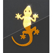 Dekor samolepící GECKO žlutý