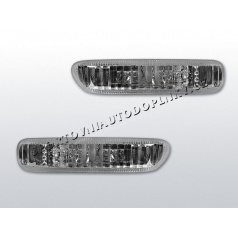 BMW E46 99-03 bočné smerovky chróm (KBBM06) - coupe, cabrio