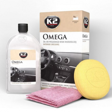 Oživovač plastov K2 500 ml + hubka a utierka Oživovač plastov K2 500 ml + hubka a utierka