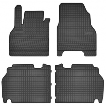 Gumové koberce, RENAULT KANGOO II 5 sedadlový, 2008+ Gumové koberce, RENAULT KANGOO II 5 sedadlový, 2008+