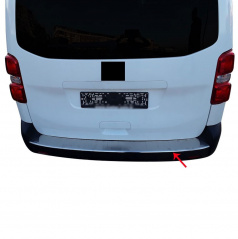 Nerez leštený kryt zadného nárazníka leštený Omtec pre určité modely áut (nie pre dlhú verziu L3)