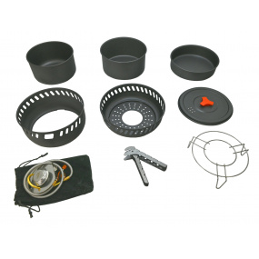 Nádobí s vařičem TREK sada 9ks s příslušenstvím Nádobí s vařičem TREK sada 9ks s příslušenstvím