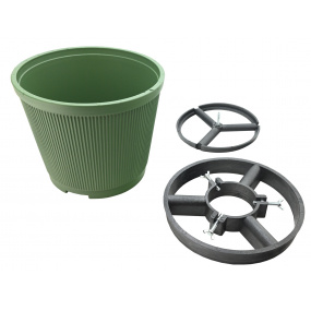 Stojan na vánoční stromek / květináč 10l - zelený Stojan na vánoční stromek / květináč 10l - zelený