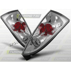 Ford Focus MK1 1998-04 zadné lampy chrome (LTFO17)