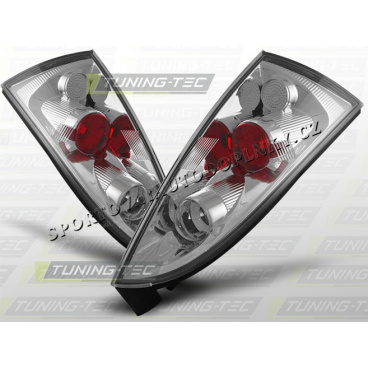 Ford Focus MK1 1998-04 zadné lampy chrome (LTFO17)