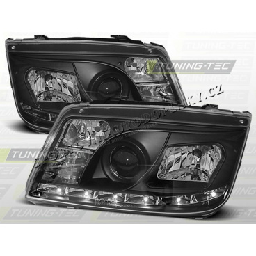 VW Bora 1998-05 Predné číre svetlá Daylight LED black (LPVWA2) VW Bora 1998-05 Predné číre svetlá Daylight LED black (LPVWA2)