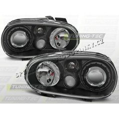 VW Golf IV 1997-03 Predné číre svetlá R32 Look Black (LPVW62)