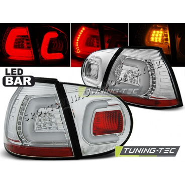 VW Golf 5 10.2003-09 zadné lampy chrome LED BAR (LDVWA1)