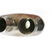 Tlmič Stredný 57-51mm TurboWorks LT 304SS 355mm