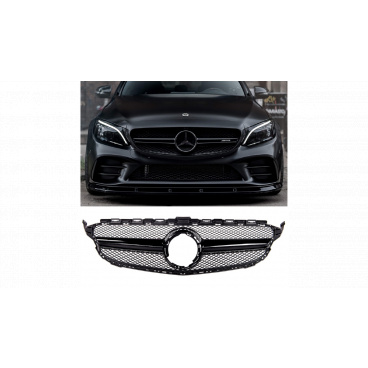 Gril Mercedes-Benz C W205 S205 A205 C205 Facelift Čierny Typ A