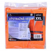 Vesta výstražná oranžová EN 20471: 2013 XXL