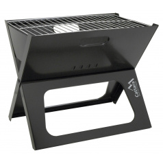 Gril na drevené uhlie skladacie PIRAN 28x43cm