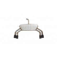 Koncový tlmič AUDI A3 2013-2019 s čiernymi koncovkami iba pre S-Line