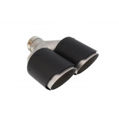 Koncovka tlmiča 114mmx2 vstup 76mm Carbon Mat