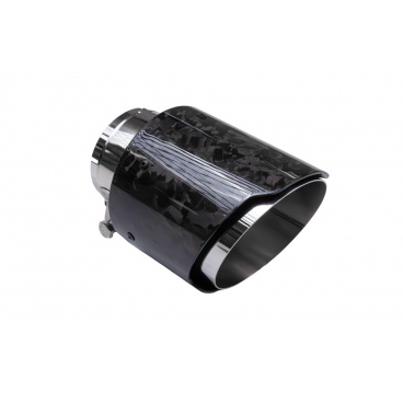 Koncovka tlmiča 114mm vstup 70mm Carbon Gloss