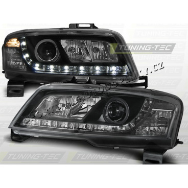 Fiat Stilo 2001-08 Predné číre svetlá daylight LED black (LPFI12) Fiat Stilo 2001-08 Predné číre svetlá daylight LED black (LPFI12)