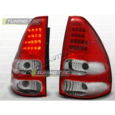 TOYOTA LAND CRUISER 120 2003-09 ZADNÍ LED LAMPY RED WHITE TOYOTA LAND CRUISER 120 2003-09 ZADNÍ LED LAMPY RED WHITE