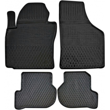 Gumové autokoberce s okrajom Škoda Octavia II, Golf V