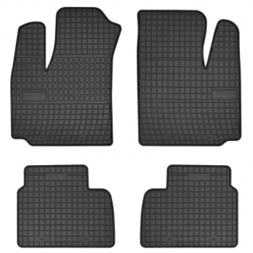 Gumové koberce, FIAT DOBLO I, 2001-2008, 5 sedadlami Gumové koberce, FIAT DOBLO I, 2001-2008, 5 sedadlami