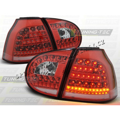 VW Golf V 2003-09 zadné LED lampy Red White (LDVW69)