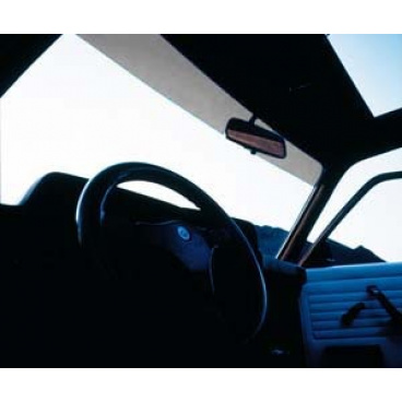 Reflexný pruh na predné okno Foliatec 15x152cm - strieborný, modrý, čierny Reflexný pruh na predné okno Foliatec 15x152cm - strieborný, modrý, čierny