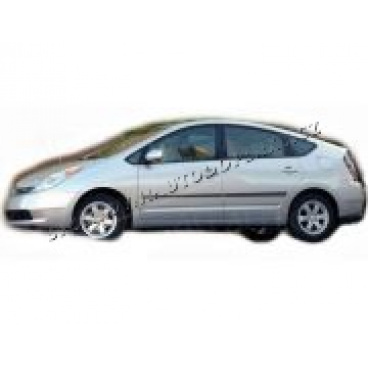 Toyota Prius II, 2002-2009, boční ochranné lišty dveří Toyota Prius II, 2002-2009, boční ochranné lišty dveří