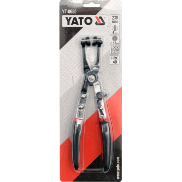Kleště na samosvorné hadicové spony 230mm Kleště na samosvorné hadicové spony 230mm