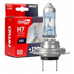 Halogénové žiarovky H7 24V 70W PX26d LumiTec LIMITED +120% DUO