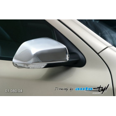 Kryt spätného zrkadla - chrom Škoda Octavia II