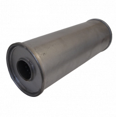 Univerzálny oceľový výfukový tlmič S180 x D360 mm (55 mm vstup)
