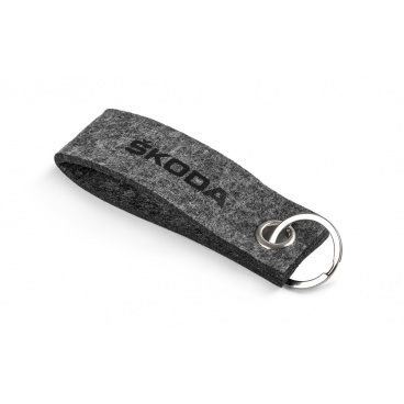 Originálna kľúčenka Škoda z recyklovaných PET fliaš Originálna kľúčenka Škoda z recyklovaných PET fliaš