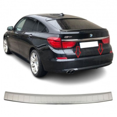 Nerez lestený kryt zadného nárazníka BMW 5 F07 GRAN TURISMO 2010-17