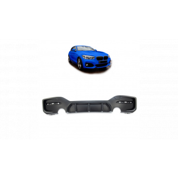 Difúzor BMW 1 F20 F21 Facelift Zadný Matná Čierna