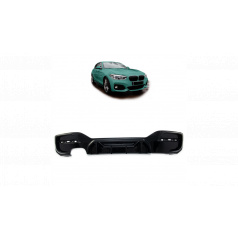 Difúzor BMW 1 F20 F21 Facelift Zadný Lesklá Čierna