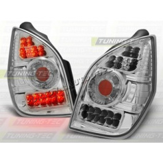 Citroen C2 2003-10 zadné LED lampy chróm