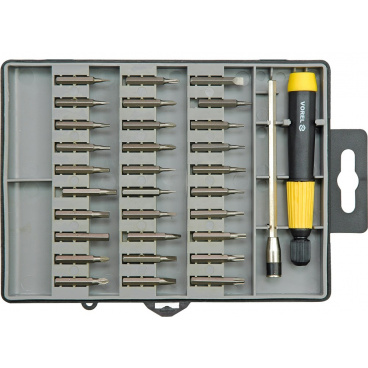 Šroubovák hodinářský + bity 32 ks Šroubovák hodinářský + bity 32 ks