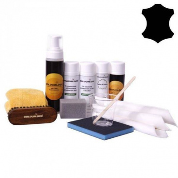 Colourlock Sada Turbo Čierna Strong pre komplexnú renováciu kože Colourlock Sada Turbo Čierna Strong pre komplexnú renováciu kože